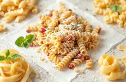 diffrent types of pasta